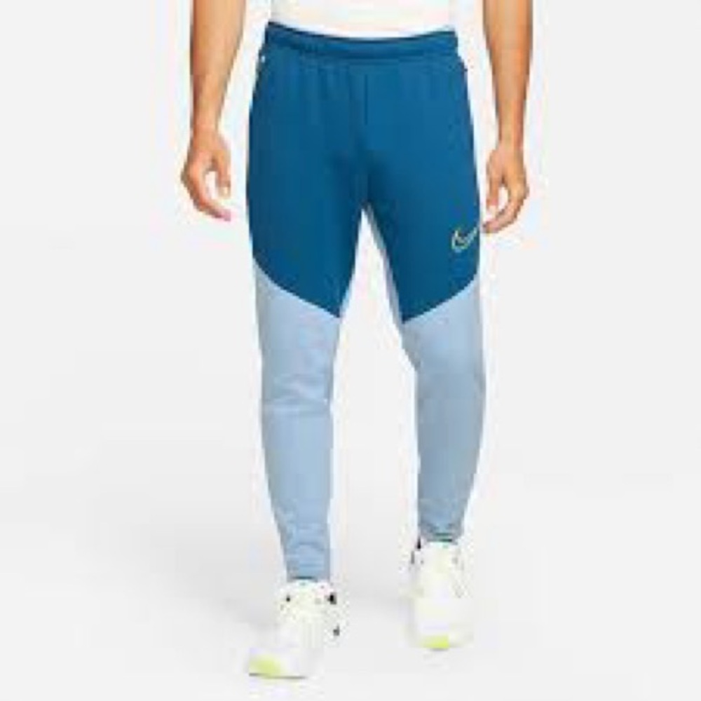 Nike Men's Teal and Light Blue Joggers